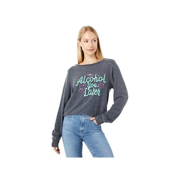 New. WILDFOX Alcohol you later sweatshirt. Small. Retails $129 - Picture 7 of 8